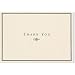 Black And Cream Thank You Notes (Note Card Series)