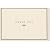 Black And Cream Thank You Notes (Note Card Series)