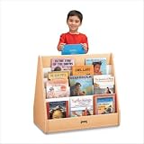 24" H Small Mobile Pick-a-Book Stand - 1 Sided