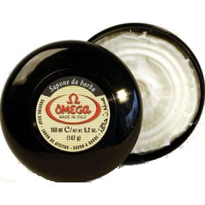 Omega 46001 Shaving Soap in Bowl
