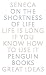 Penguin Great Ideas : On the Shortness of Life