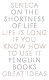 Penguin Great Ideas : On the Shortness of Life