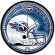 Tennessee Titans Wall Clock - Round - FOOTBALL Sports Merchandise