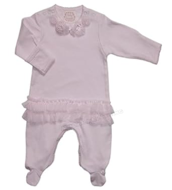 Biscotti Organza Roses Footie