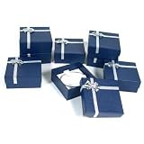 8 Bowtie Bangle Bracelet & Pocket Watch Display Boxes
