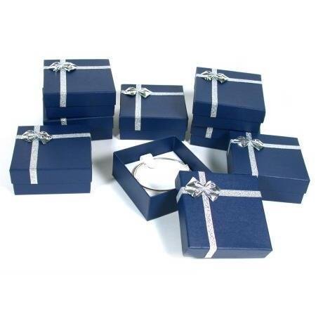 8 Bowtie Bangle Bracelet & Pocket Watch Display Boxes