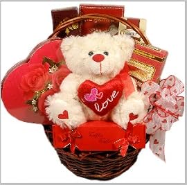 Be My Valentine Gourmet Food Gift Basket - Valentine's Day Gift