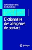Dictionnaire des allerg�nes de contact