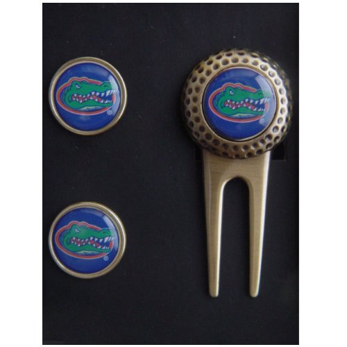 Florida Gators NCAA Golf Divot Tool & Ball Marker Set