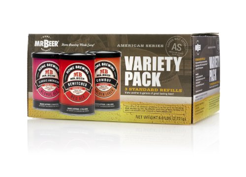 Mr. Beer 3-Beer Mix Variety Pack American Series