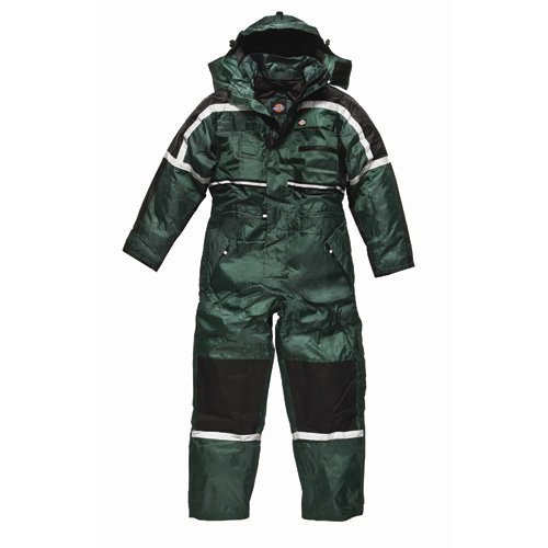  DICWP15000GR-LG - Dickies Waterproof Padded Overall Green Large