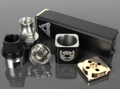 KT102 Hell Hound Style Mechanical Mod + Hell Boy Style RDA Kit fkdwoeipo 0wt945dl487 jdhnqwe456 j9148bn2h1 evlo Hell Hound Mechanical Mod + Hell Boy RDA Kit Â  Hell Hound