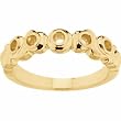 14K Yellow Gold Mother's Ring - 5 Gemstone -- YOU CHOOSE THE COLORS!