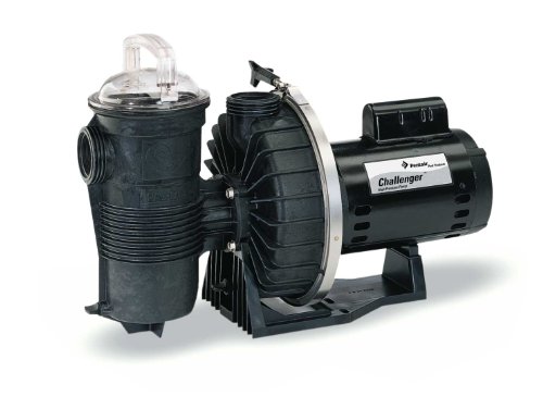 Pentair 353234 Challenger High Flow Up-Rated 1-1/2-Horsepower Single Speed Pool Pump, Black On Sale