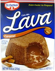 Oetker Lava Cake Choc w Caramel Filling 8.8 oz 8 ct by Dr. Oetker