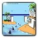Londons Times Funny Society Cartoons - Danger Island - Light Switch Covers - double toggle switch