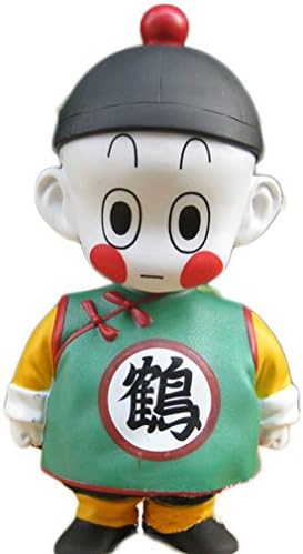 Bikeman Work Dragon Ball anime "Q"version image Crane fairy apprentice Chaozu Model Toy PVC Character Model Birthday Gift For Boyfriend,Girlfriend,Cartoon Fans