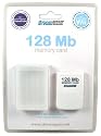 Wii 128 MB Flash Memory Card White