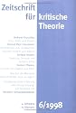 Zeitschrift f&uuml;r kritische Theorie: HEFT 6