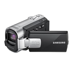 Samsung F40 SD Compact Camcorder - Silver (2.7 inch LCD, 52x Optical Zoom, H.264 Movie Recording)