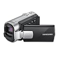 Samsung F40 SD Compact Camcorder - Silver (2.7 inch LCD, 52x Optical Zoom, H.264 Movie Recording)