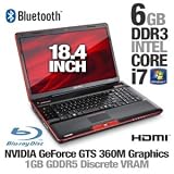 Low Price Toshiba Qosmio X505 Q890 TruBrite 18.4 Inch Laptop Black Red
