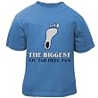 North Carolina Tar Heels (UNC) Sky Blue Infant Biggest Lil' Tar Heel Fan T-shirt