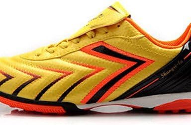 Z.SUO Boys / Girls / Unisex Football Sneakers Summer / Autumn / Winter Anti-Slip / Cushioning Shoes Yellow / Red / Blue , yellow , 36