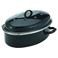 Judge Induction Granite 32cm High Oval Roaster SS Rim