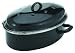 Judge enamel 32cm self basting oval roaster with lid