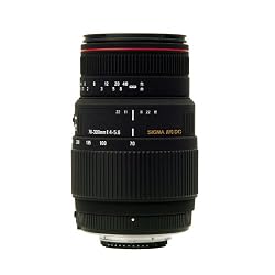 Sigma 70-300mm f/4-5.6 DG APO Macro Motorized Telephoto Zoom Lens for Nikon SLR Cameras