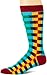 K. Bell Socks Men's Patterned Crew Sock