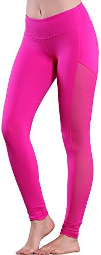 Giveni® Yoga Running Long Pants Fitness Gym Leggings Tights (Magenta, M/8)