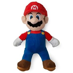 Amazon.com: Nintendo Mario The Real Thing Cuddle Pillow ...