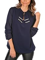 La Bella Donna Blusa Emeraude (Azul Marino)