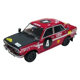 Ebbro - Miniature - Nissan Bluebird SSS '70 E Africa Rally