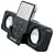 Inspire Universal Black Folding speakers for ALL iPod Zune Zen Sansa and more