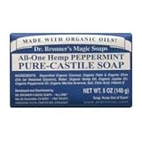 Dr. Bronner - Organic Peppermint Bar Soap, 5 oz bar soap