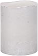 Energizer XPS1DL102 LED Flameless Wax Pillar Candle, Silver Ice Metallic, 3.15 x 4, Holiday, Christmas, Realistic Flame