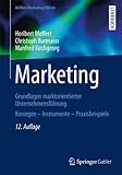 Image de Marketing: Grundlagen marktorientierter Unternehmensführung Konzepte - Instrumente - Prax