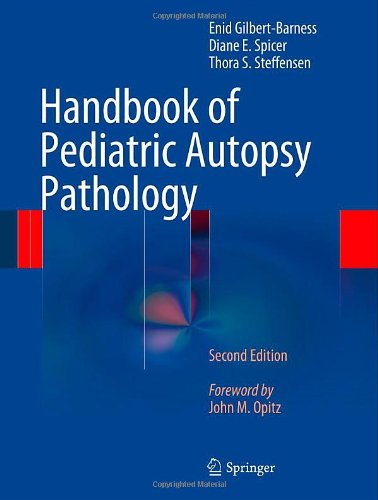 Handbook of pediatric autopsy pathologyの表紙
