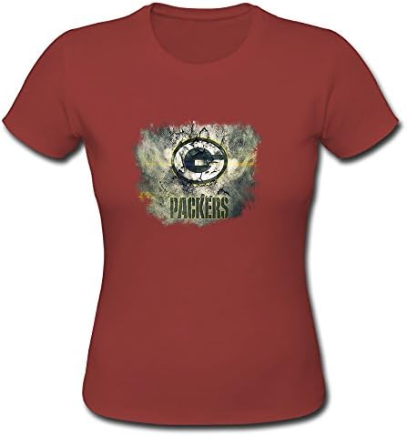 FunnYOU Retro Custom NFL Green Bay Packers Women's Girlie Shirt