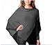 Celeste Ladies' Colorblock Cashmere Blend Travel Wrap Poncho