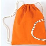 Hyp Solid Terry Cinch Sack with Rope Trim Bag