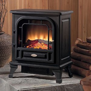 Classic Flame® Americana Electric Stove, BLACK