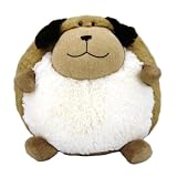 American Mills 15-Inch Round Plush Puppy Pillow by American Mills