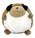 American Mills 15-Inch Round Plush Puppy Pillow
