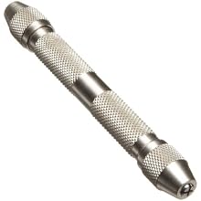 Starrett 165 Double End Pin Vise, 0-0.125" Range