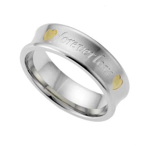 ZEEme Stainless Steel Ring \"forever  love\" Gr&ouml;&szlig;e 64 389070008-064 Preisvergleich