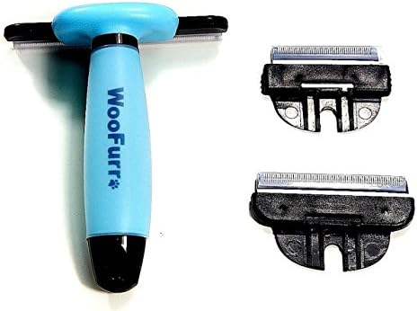 Pet Grooming Deshedding Shedding Tool Set Bonus Blades 3 in 1
